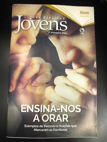 Revista Lições Bíblicas Jovens Aluno 1° Trimestre 2021 Cpad