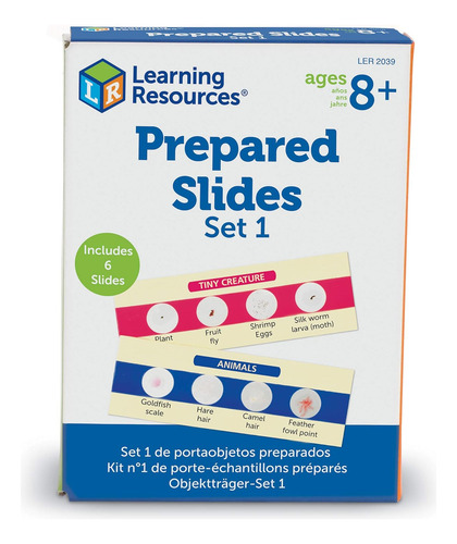 Juego De Láminas Preparadas Set 1, 24 Especímenes