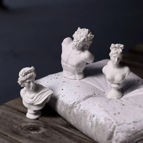 Estatua De Busto Esculturas Boceto De 10 Unidades/set Art