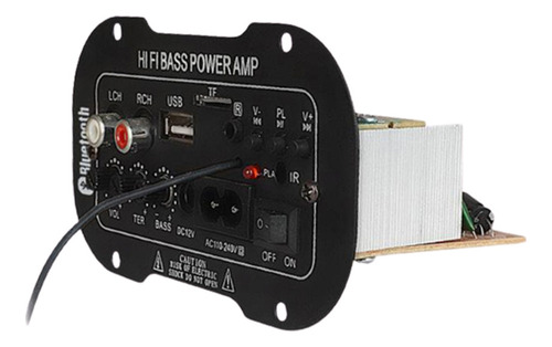5 Pulgadas 220v Bluetooth 2,1 Amplificador De Potencia Audio