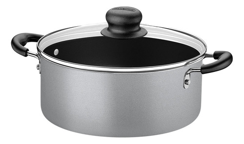 Batería De Cocina Tramontina Primaware 18 Piezas Color Gris