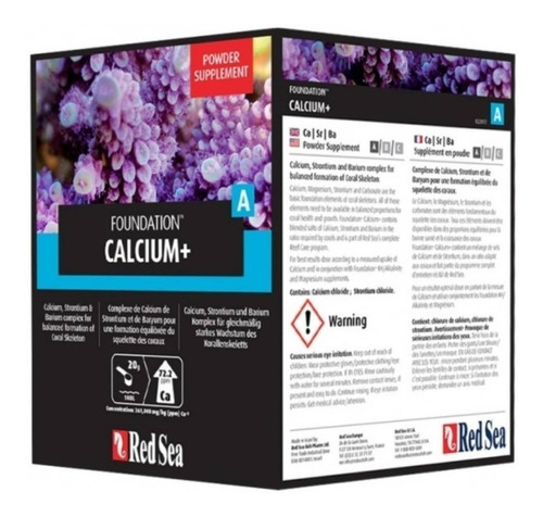 Suplemento Red Sea Rcp Foundation Calcium Foundation A 1 Kg