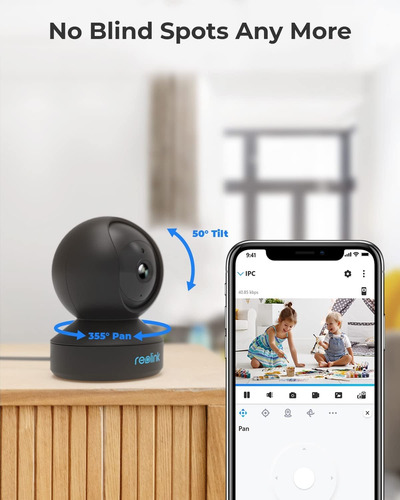 Indoor Security Camera, 3mp Pan & Tilt, Plugin Wifi Cam...