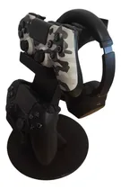 Comprar Base Soporte Stand Doble Joystick Ps4 Y\u002Fo Ps5 + Auriculares