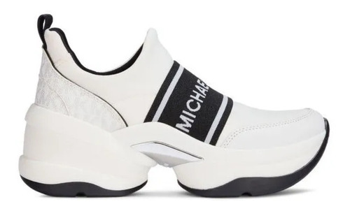 Tenis Michael Kors Olympia Blancos Nuevos Originales 