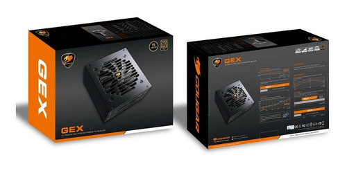 Imagem 2 de 8 de Fonte Cougar Gex750 80 Plus Gold - Lacrado