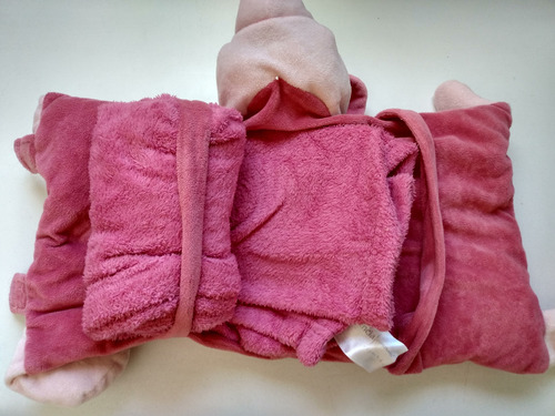 Peluche Y Cobertor 100x80 Cm Puerquito Piglet Winnie Pooh (Usado)