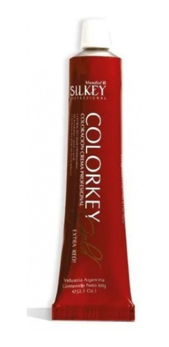 12 Colorkey Gold Extra Red X 60 G - Silkey Professional