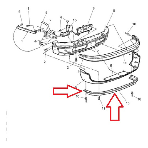 Spoiler Parachoque Delantero Dodge Ram 1997-2001 Original