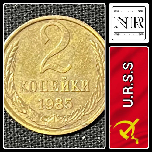 Rusia - 2 Kopeks - Año 1985 - Y #127 - Urss - Cccp
