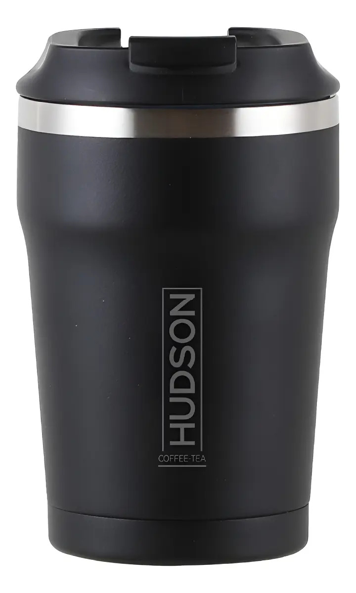 Vaso Isotérmico Para Café De 350ml Color Negro Hudson Negro Vaso De Café