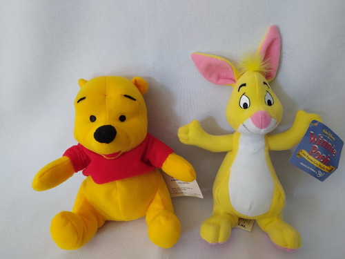 Winnie Pooh & Friends Lote De 2 Figuras Disney  Vintage