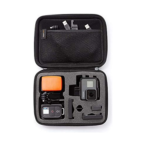 Amazon Basics Small Carrying Case Para Gopro Y Accesorios -