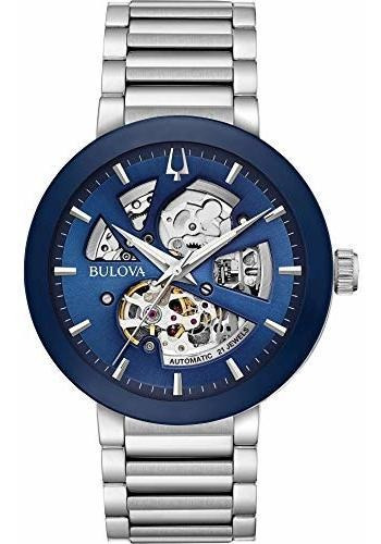 Bulova Reloj Analógico Para Hombre Automático Con Correa En 