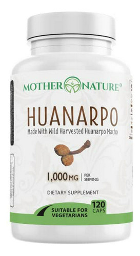 Cápsulas De Polvo De Huanarpo Macho - Fuerza Máxima 1000mg (120 Cápsulas) - Apoyo Masculino, Energía Y Rendimiento Para Hombres