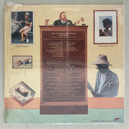 Anthony Phillips Genesis Twelve Vinilo Usa Edición Limitada (Usado)