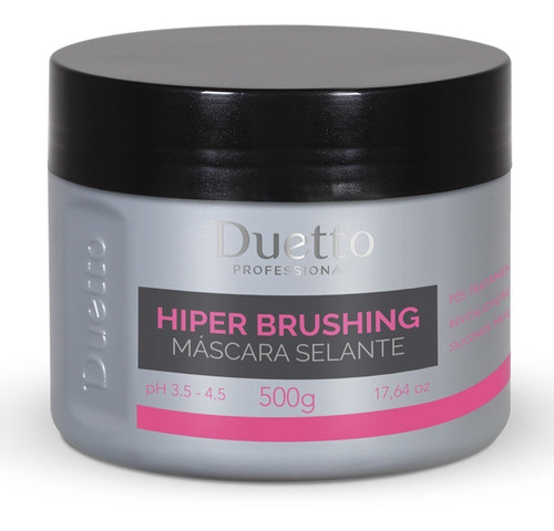 Máscara Selante 500g Hiper Brushing Duetto Professional