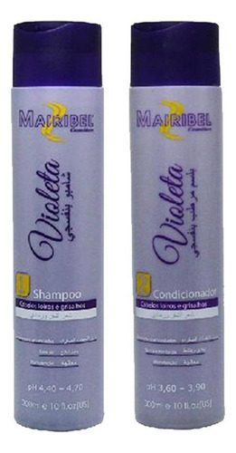 Kit Shampoo E Condicionador Violeta Mairibel 300ml