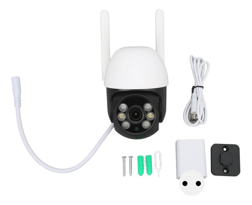 Cámara De Seguridad 1080p Wifi Intercomunicador De Voz Bidir