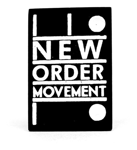 Pin New Order Movement Prendedor Metalico  Rock Activity 