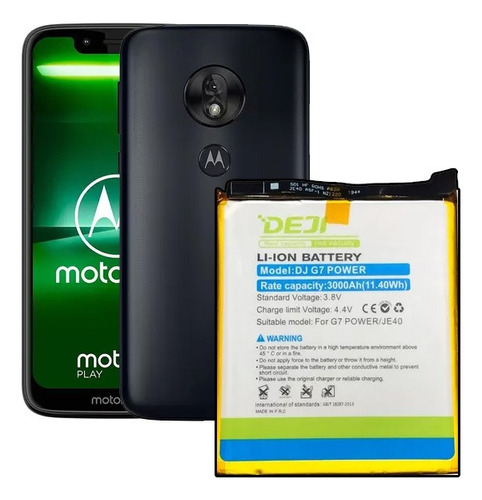 Batería Compatible Motorola G7 / G7 Play Je40 3000mah Deji