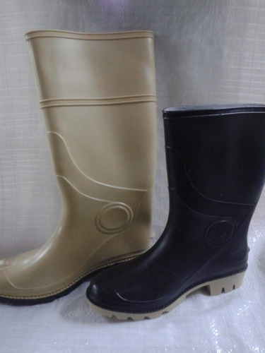 Botas De Goma Pvc Marca Top De Alta Calidad Caña Larga