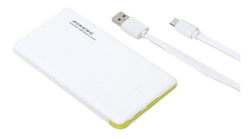 Carregador Universal Pineng 10000mah Power Bank Ios Android 2 Em 1