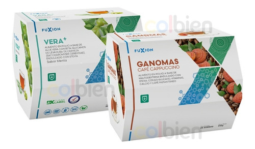 Veramas + Ganomas Capuchino Fuxion Eleva Sistema Inmune