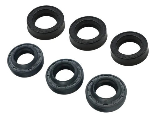 Kit 3 Gaxetas Com Anéis Raspadores Lavadora Electrolux Pws20