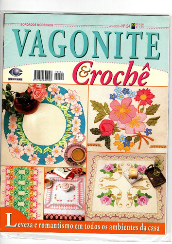 Revista Bordado Vagonite & Crochê Editora Central