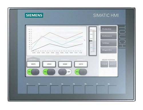 Siemens Hmi Ktp 700 7 Pulgadas 6av2 123-2gb03-0ax0