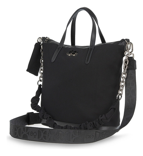 Bolsa Tote Cloe Vragim I Grande Color Negro