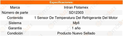 Sensor Refrigerante Cts Buick Allure 3.6l V6 (2010) Intran