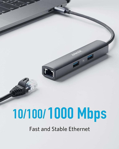 Adaptador Powerexpand+ 5 En 1 Usb-c Anker Hub