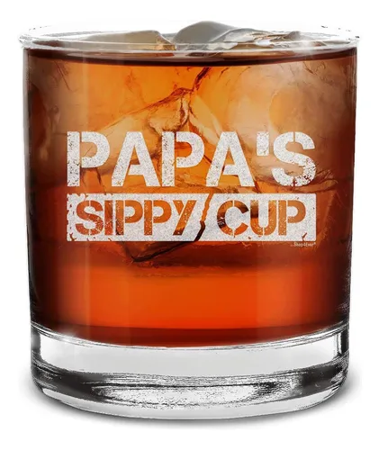 comprar Shop4ever® Papas Sippy Cup Grabado Whisky Glass Anuncio De E