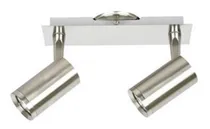 Comprar Aplique Spot 2 Luces Tempano ,platil, Apto Dicro Led Candil