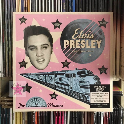 Vinilo Elvis Presley A Boy From Tupelo Eu Import.