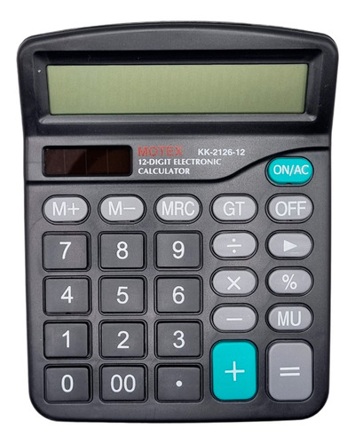 Calculadora Electronica Motex Kk-2126-12 De 12 Digitos 