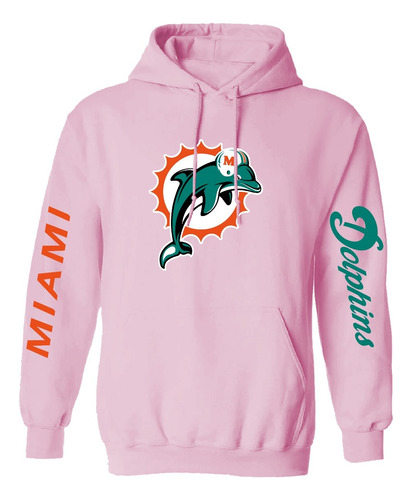 Sudadera Modelo Miami Dolphins (colores)