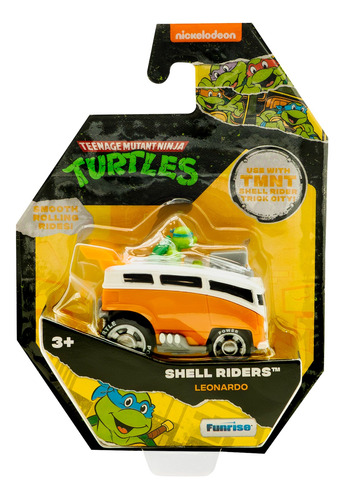 Tortugas Ninjas - Shell Riders Leonardo 1:64 - Funrise