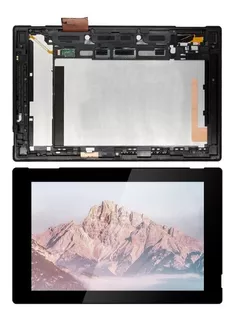 Sony Xperia Z Tablet :: Pantalla + Tactil Con Marco Completa