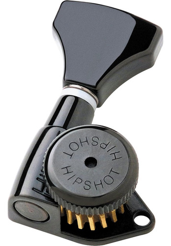 Hipshot 6glo: Bloqueo Grip-lock Afinadores De Guitarra 3+3
