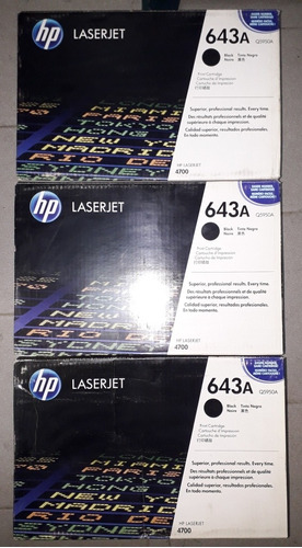 Toner Hp Original 643a Q5950a  Impresora 4700 Somos Tienda 