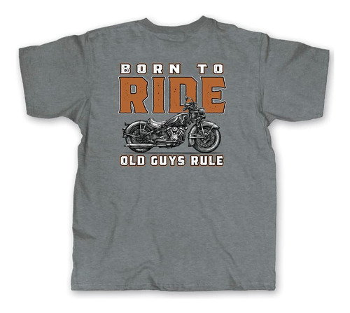 Old Guys Rule Polera Gráfica Para Hombre, En Rust We Trust