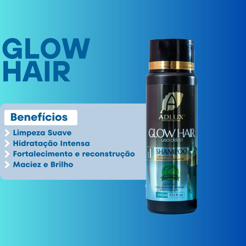 Shampoo Pós Progressiva Tratamento 300 Ml Adlux Terapia