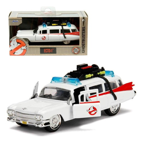 Coleccion Jada Cazafantasmas Ghostbuster Ecto-1 Escala 1:32