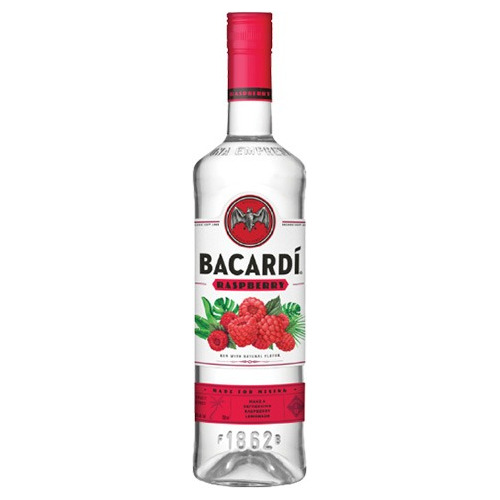 Caja De 12 Bacardí Blanco Razz 750 Ml