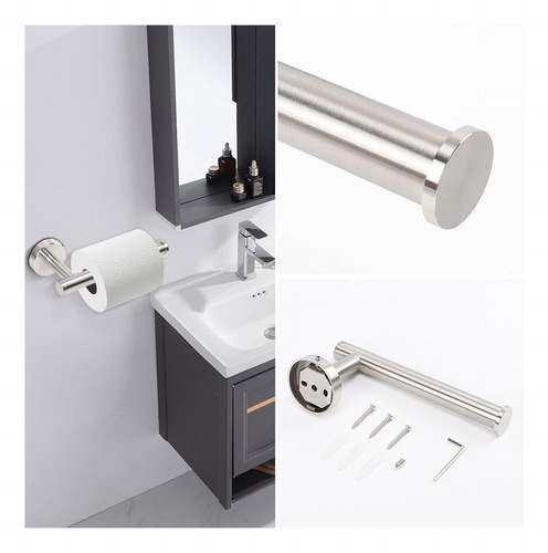 Combo De Soporte De Papel Higiénico, 1 Soporte Para Papel Hi