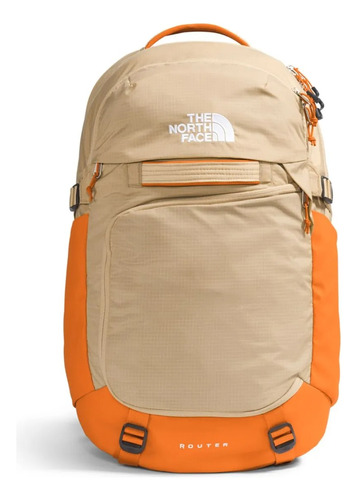 Router - Mochila - The North Face - Vm Color Khaki Stone Desert Rust