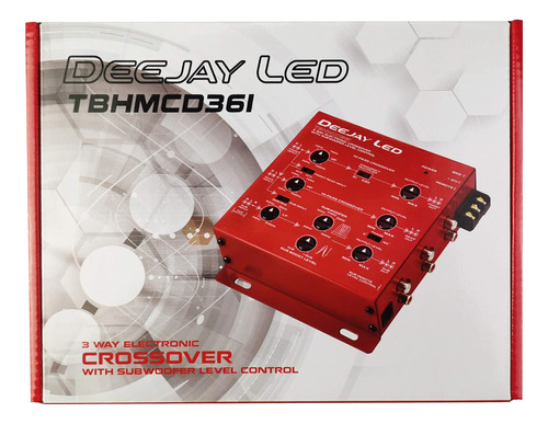 Deejay Led Tbhmcd361- Crossover Electronico